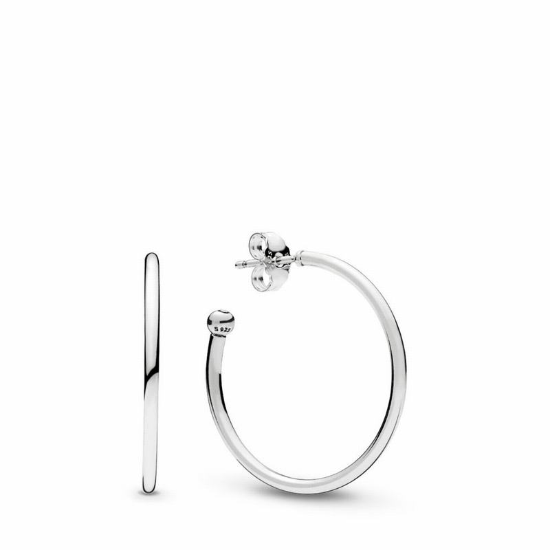 Pandora Hoops of Versatility Earrings Silver Egypt IO1957230